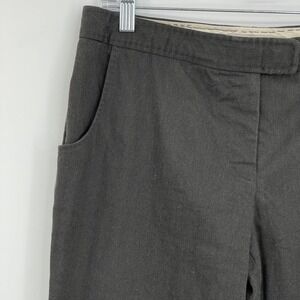 Stella McCartney flat front straight pants